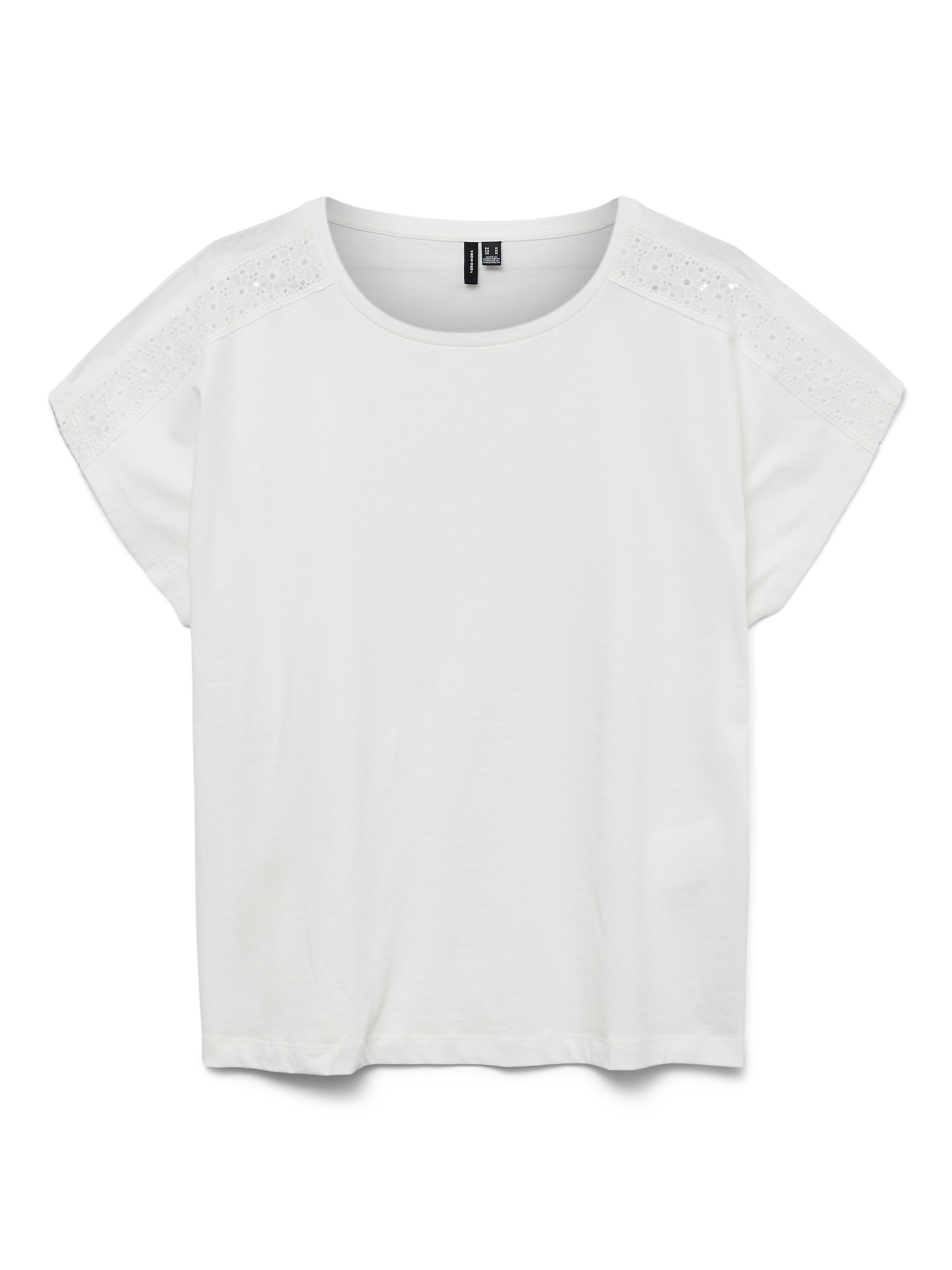 VMEMMY SS LACE TAPE TOP JRS GA NOOS-VIT