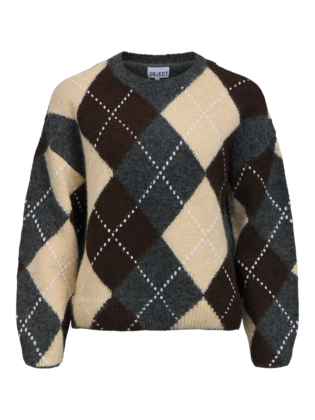 OBJBRENDA LS LO O-NECK PULLOVER NOOS