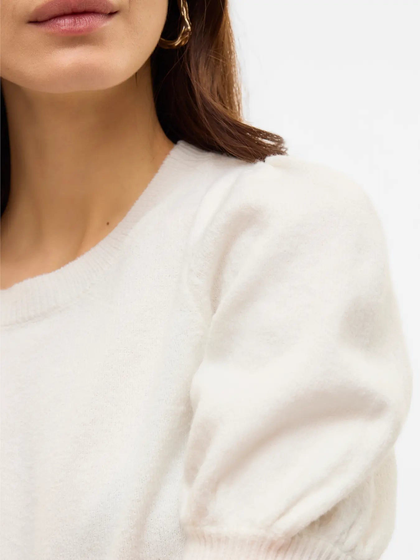 VMDOFFY 2/4 O-NECK PULLOVER-vit