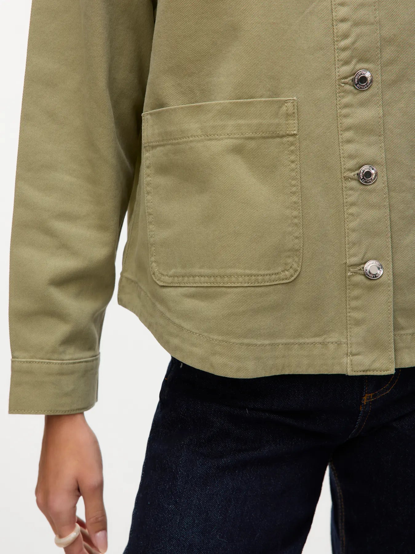 VMJAMIE LS DENIM SHACKET- LAUREL WRETH
