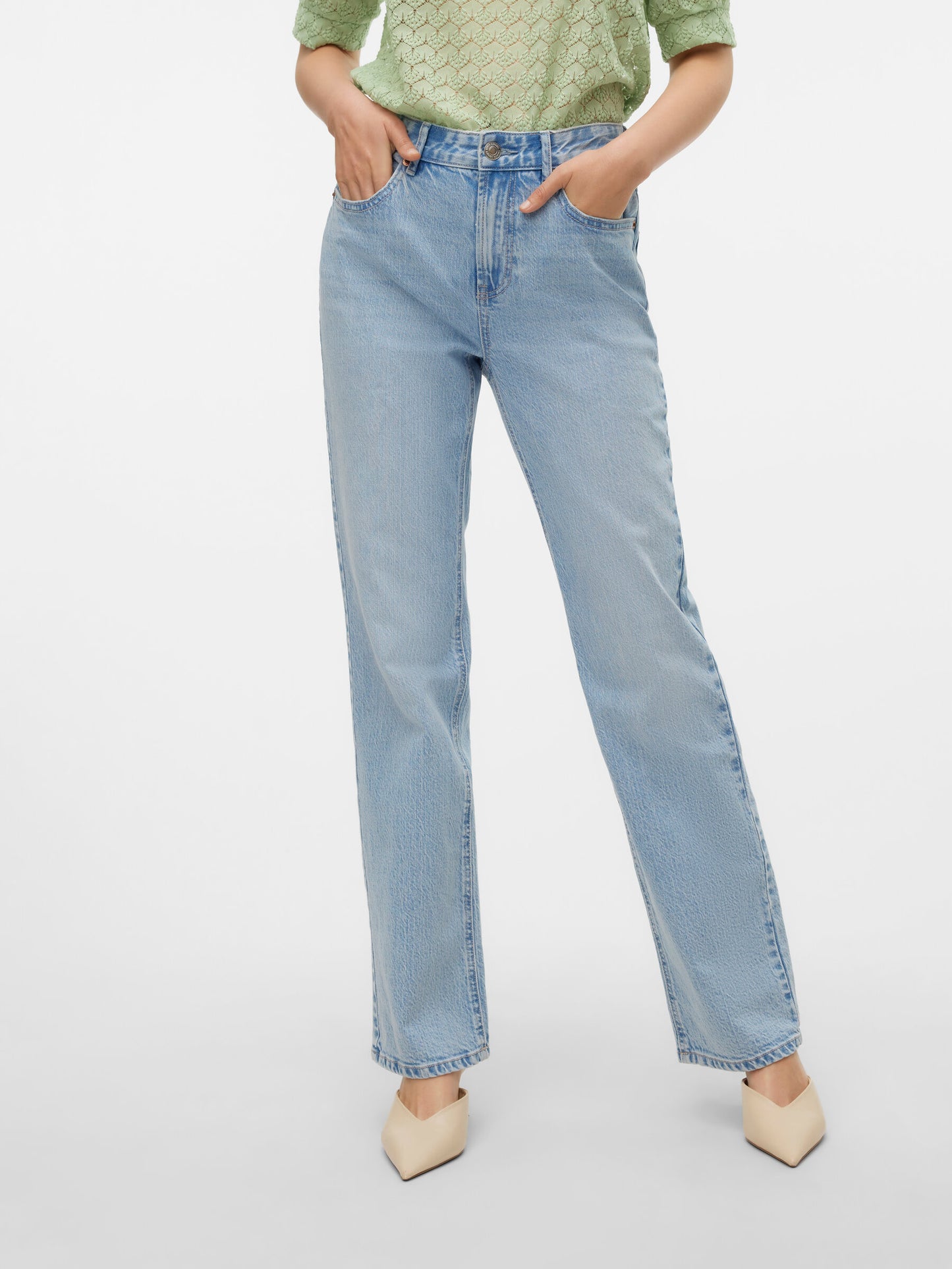 VMTESSA HR STRAIGHT JEANS LI3010 GA NOOS