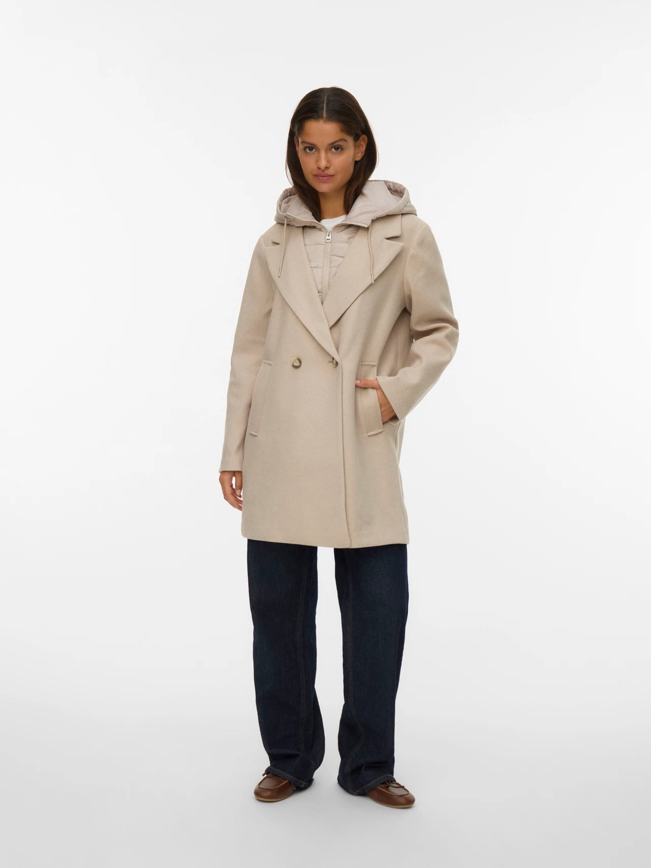 VMGRACE COAT BOO- oatmeal
