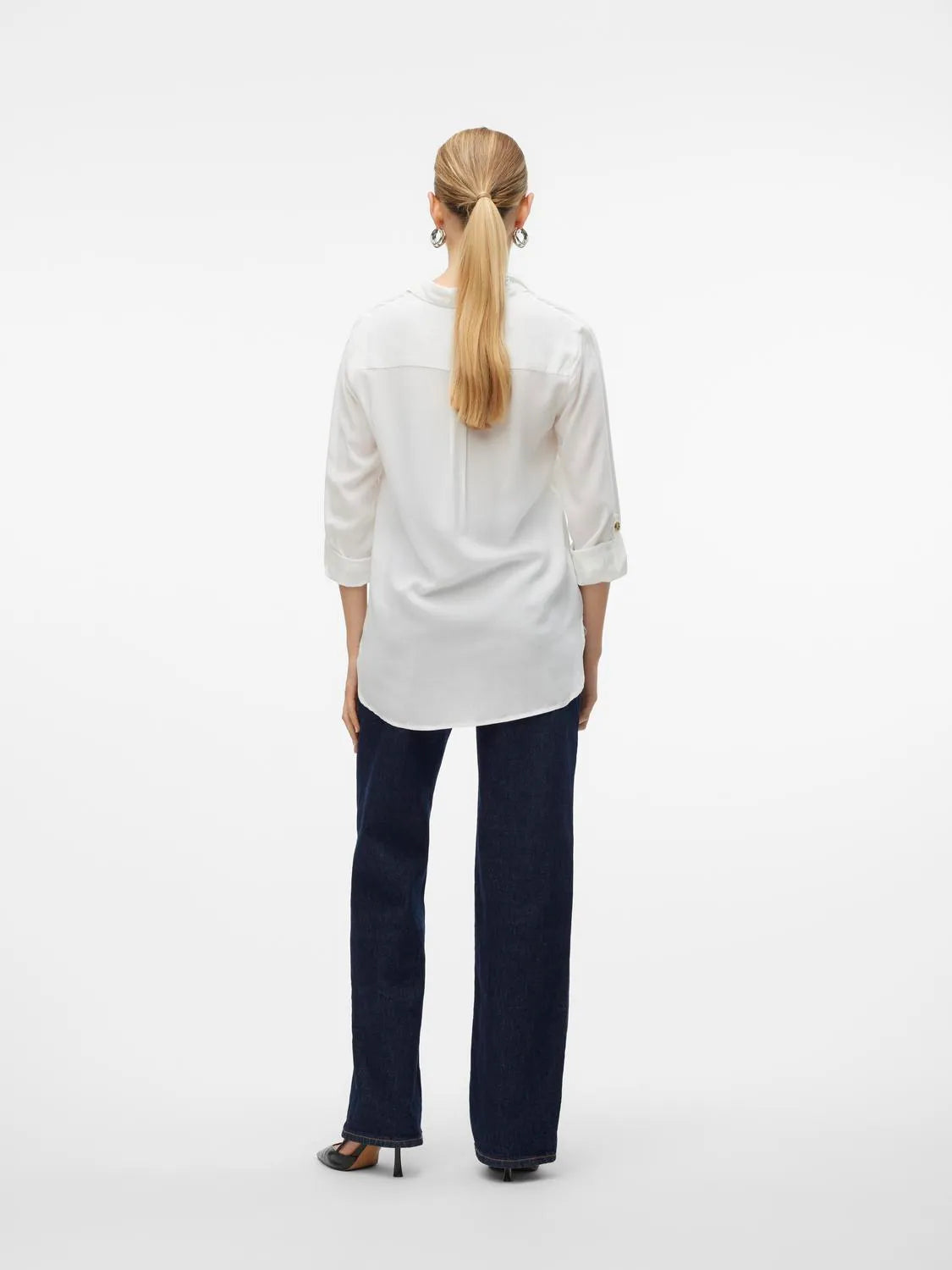 VMBUMPY LS SHIRT -white