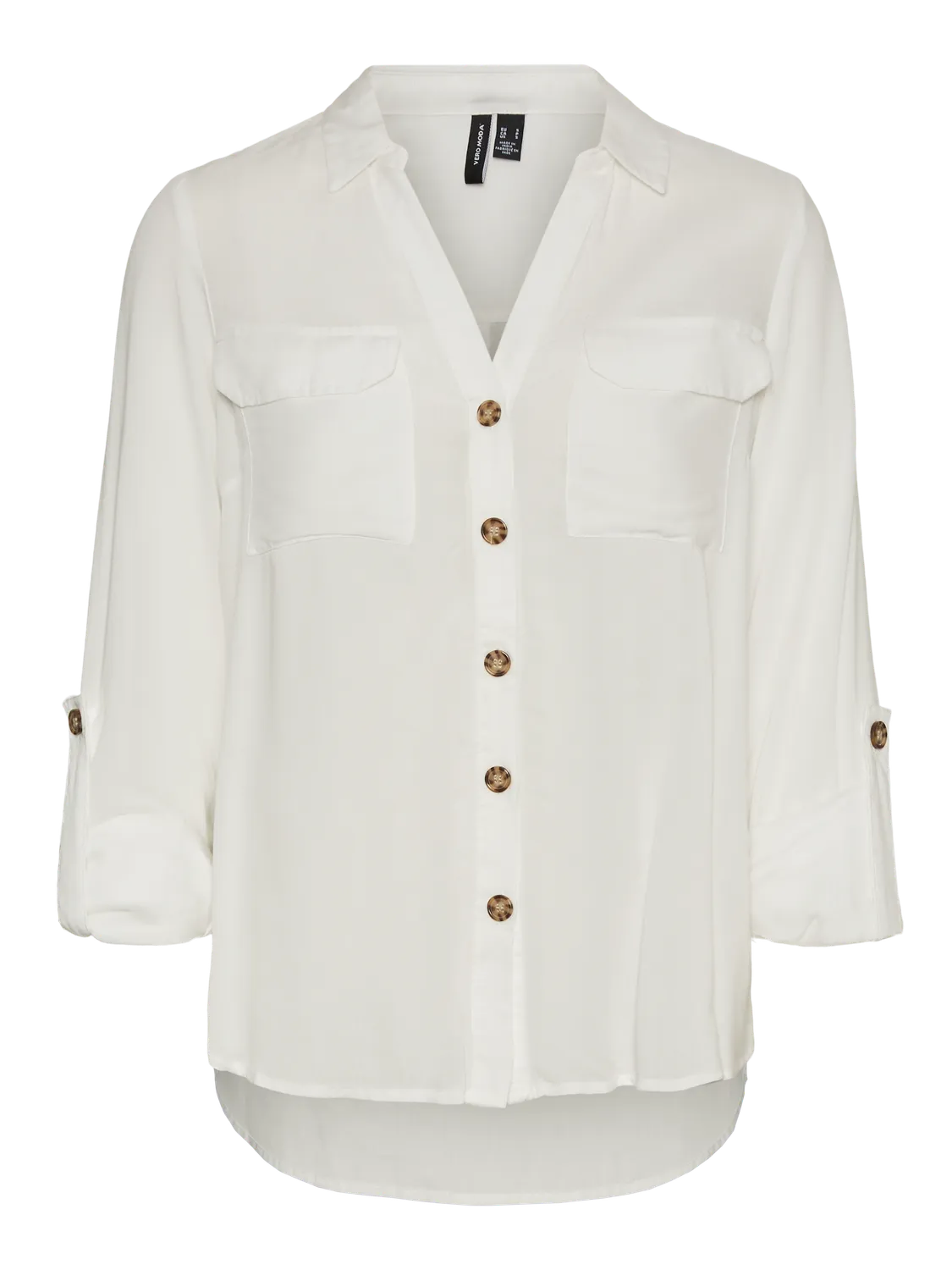 VMBUMPY LS SHIRT -white