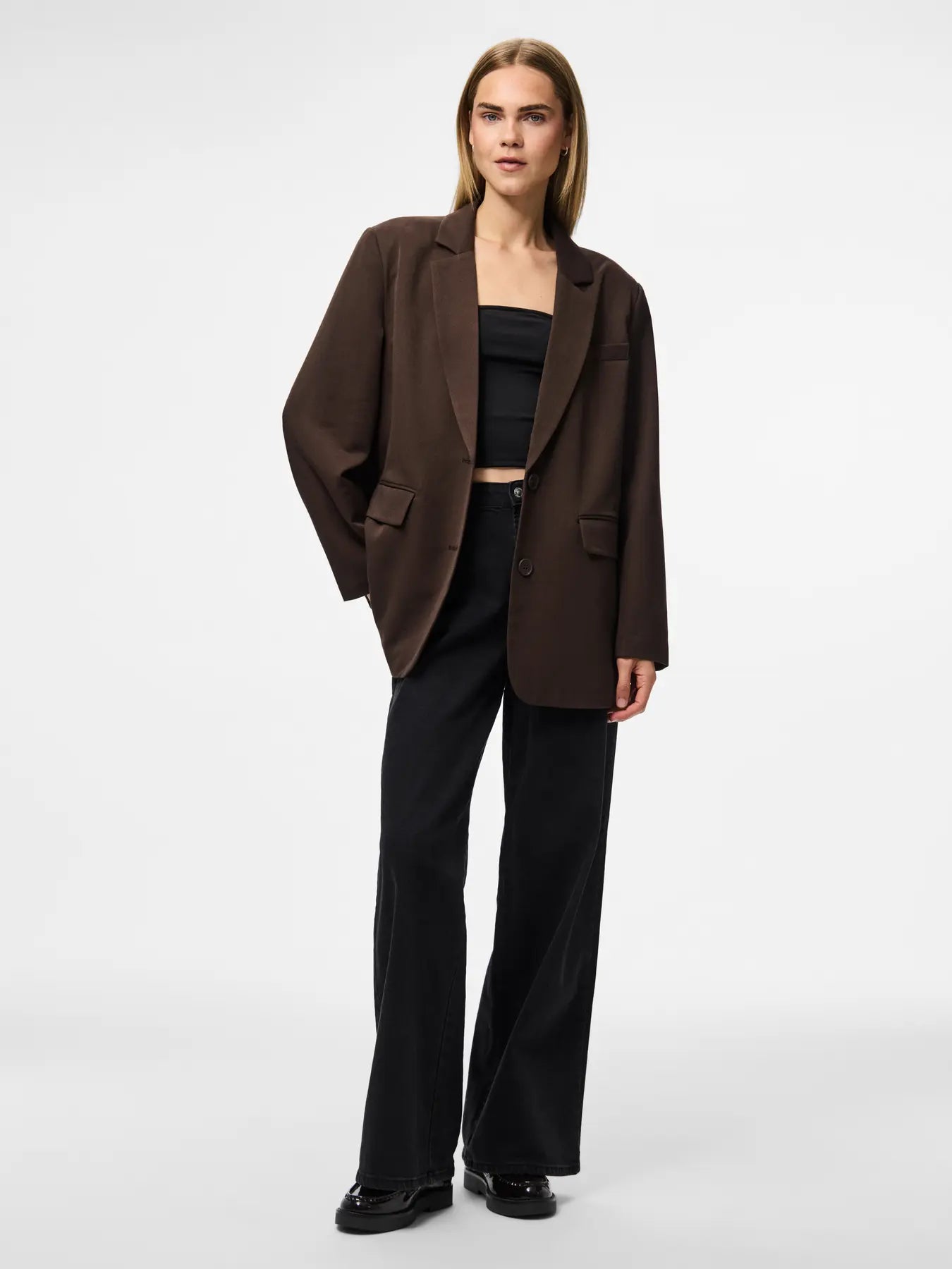 PCKAMIL LS LOOSE BLAZER