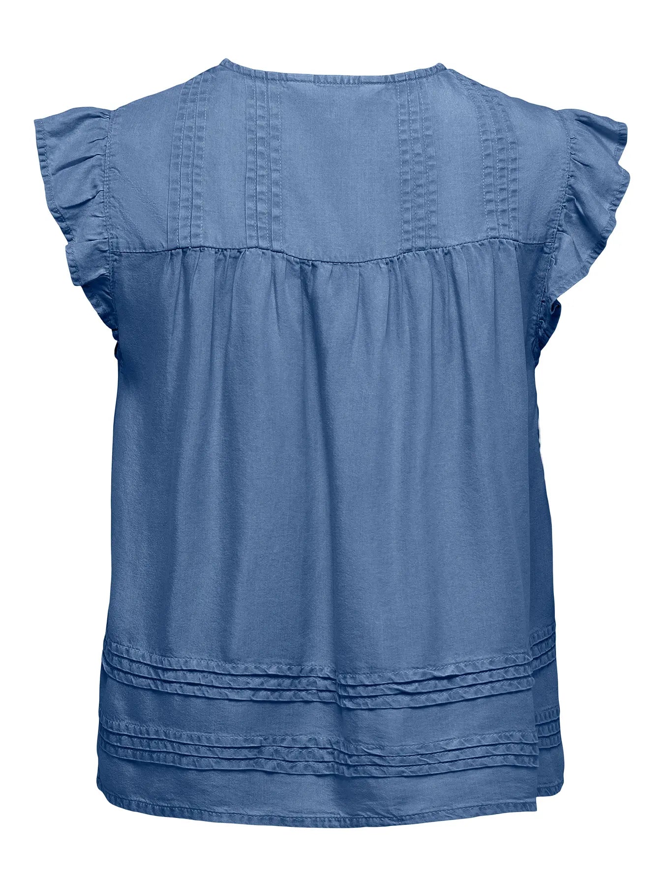 ONLCHARIS LIFE SL TIE NECK TOP