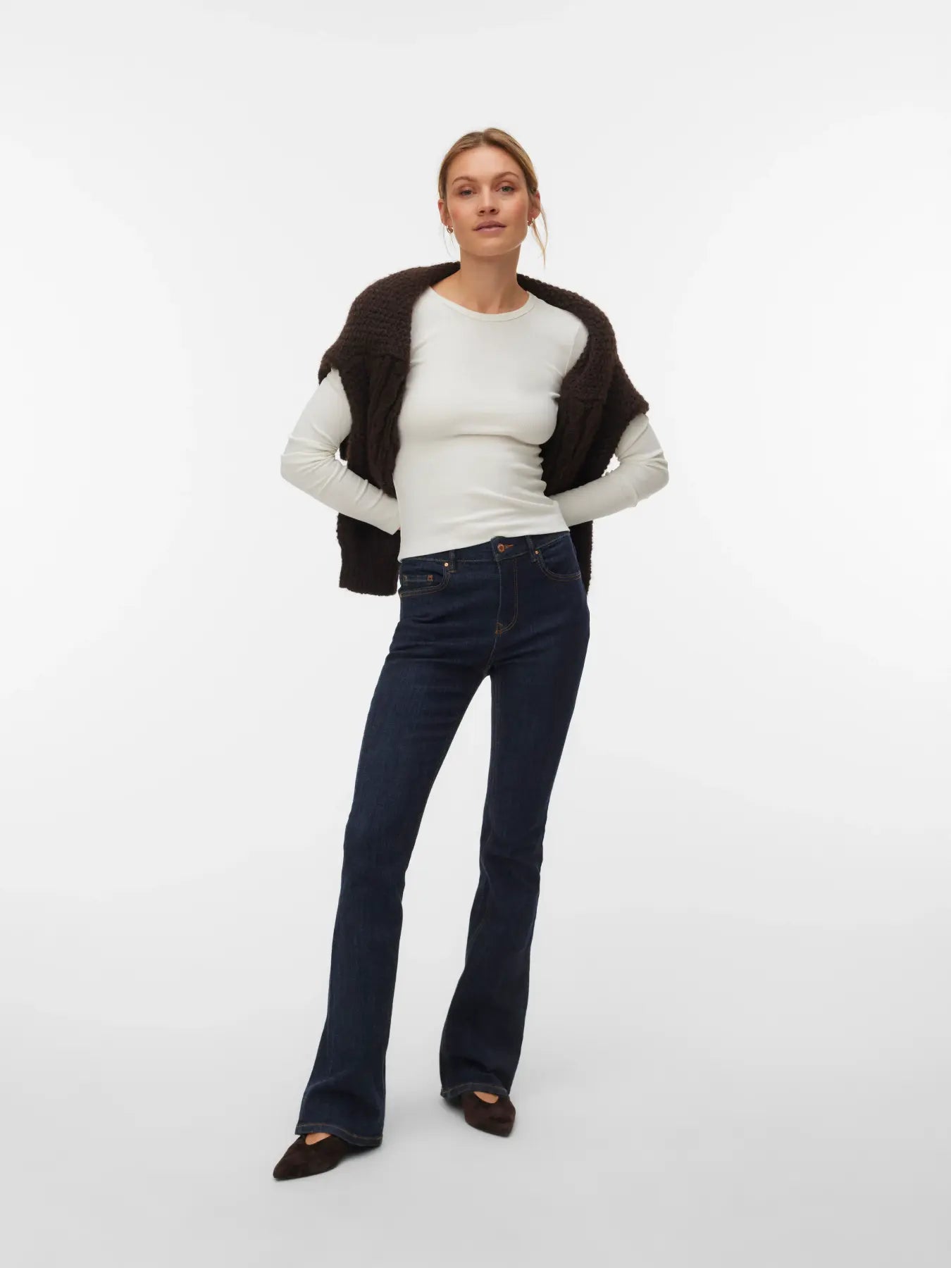 VMFLASH MR FLARED JEANS LI3190 NOOS