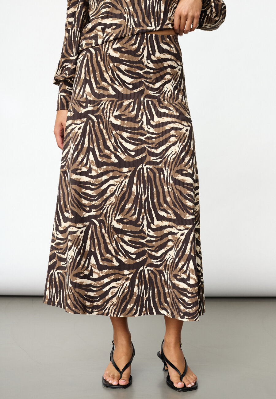 Vya-skirt mönstrad