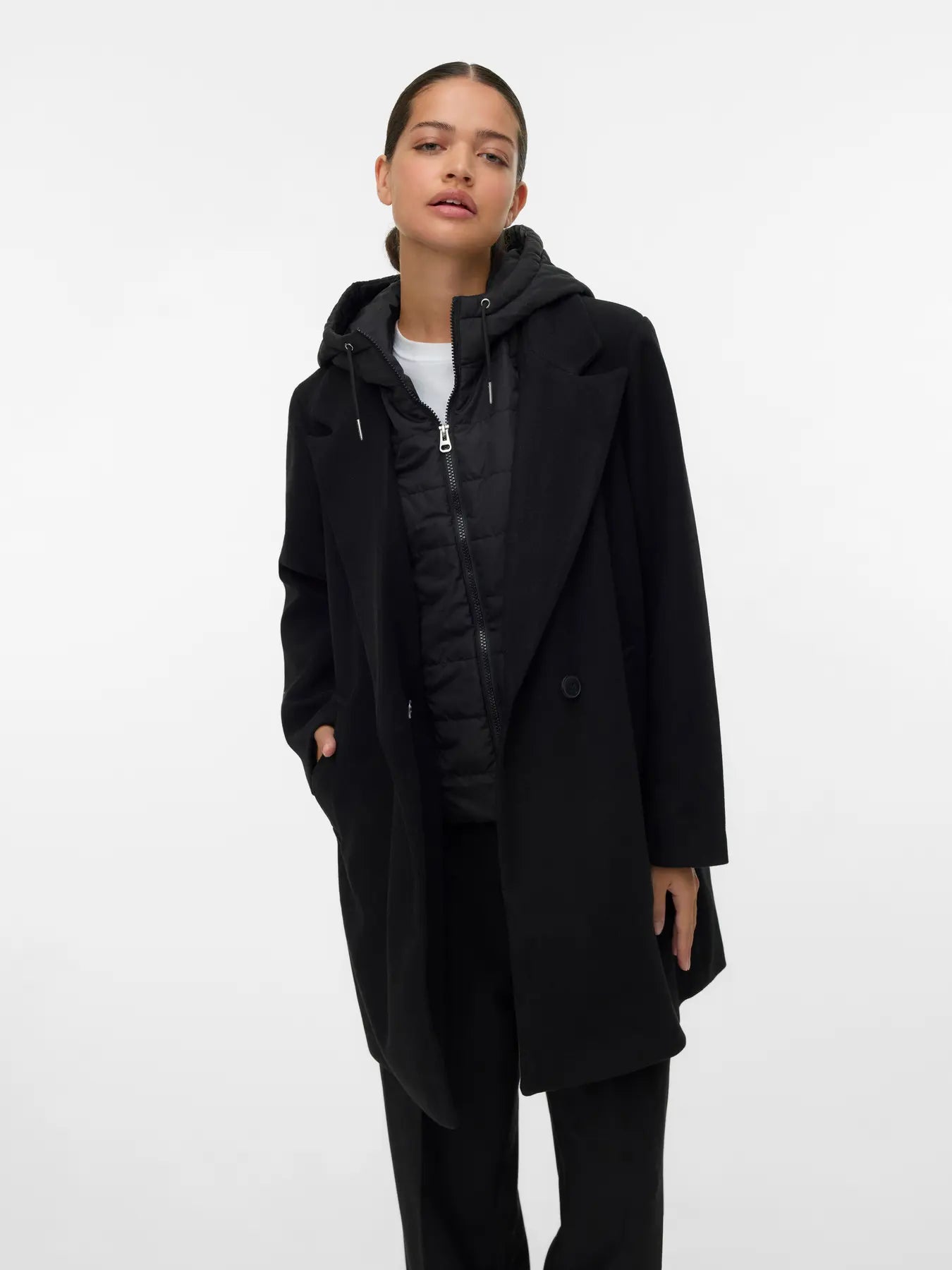 VMGRACE COAT BOO- svart