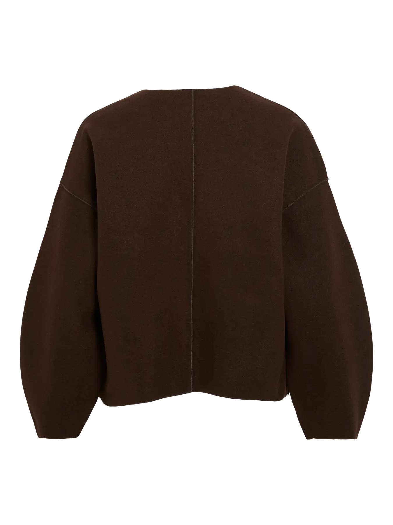 VIJUICE LOOSE L/S JACKET - COFEE BEAN