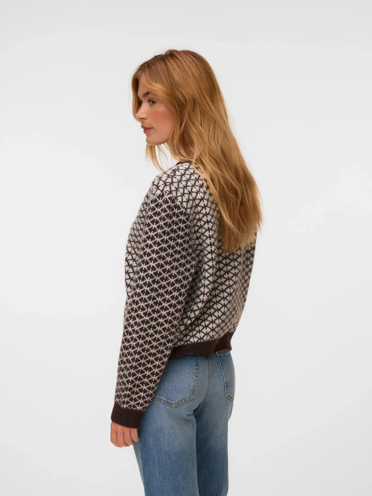 VMLOVE LS V-NECK CARDIGAN BOO