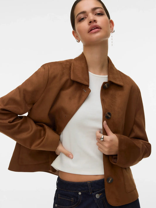 VMJOSE KELLY SHORT JACKET GA NOOS-congnac