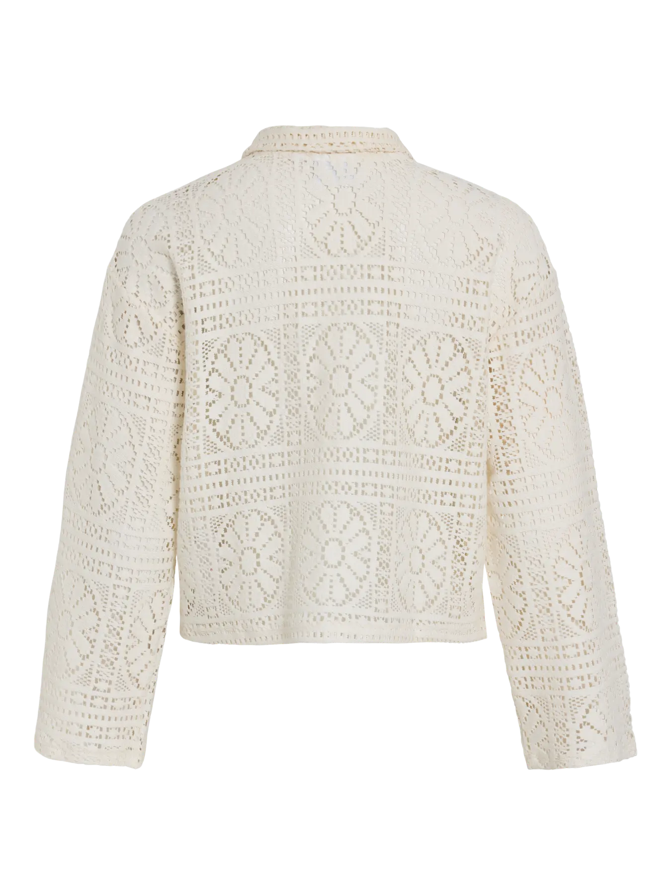 VIMERINDA CROCHET L/S SHIRT - NOOS