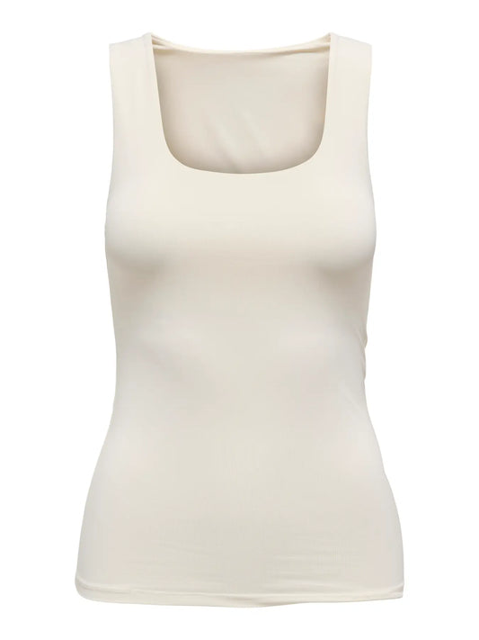 ONLEA S/L 2-WAYS FIT TOP JRS-CLOUD DANCER
