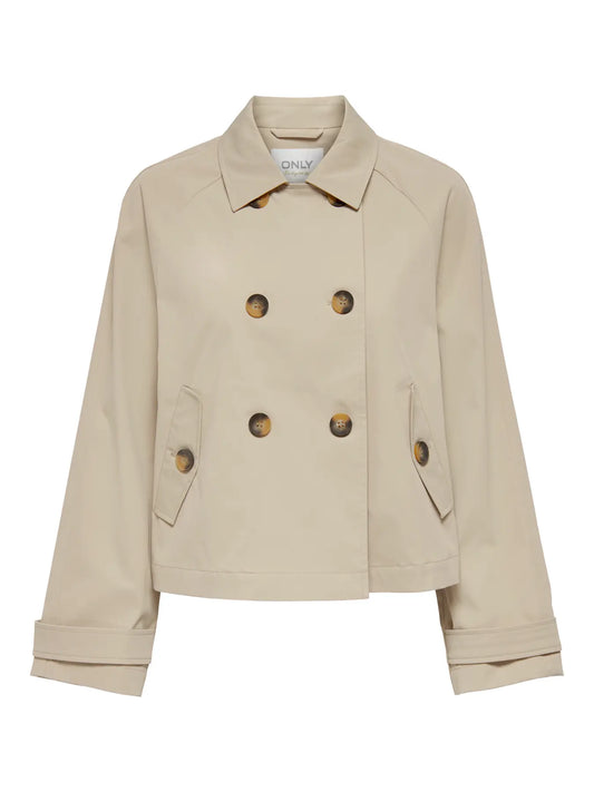 ONLAPRIL LIFE SHORT TRENCHCOAT OTW NOOS