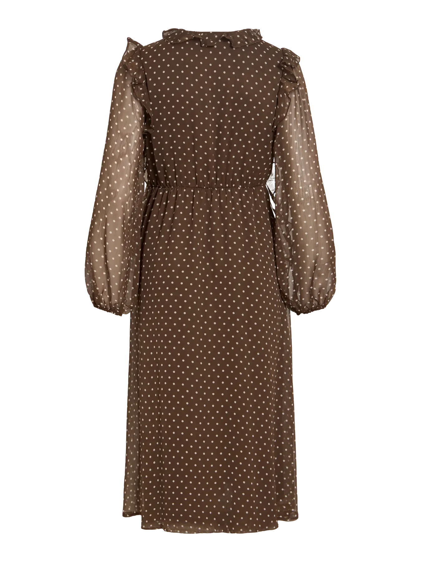 VIHARLEY L/S MIDI DRESS