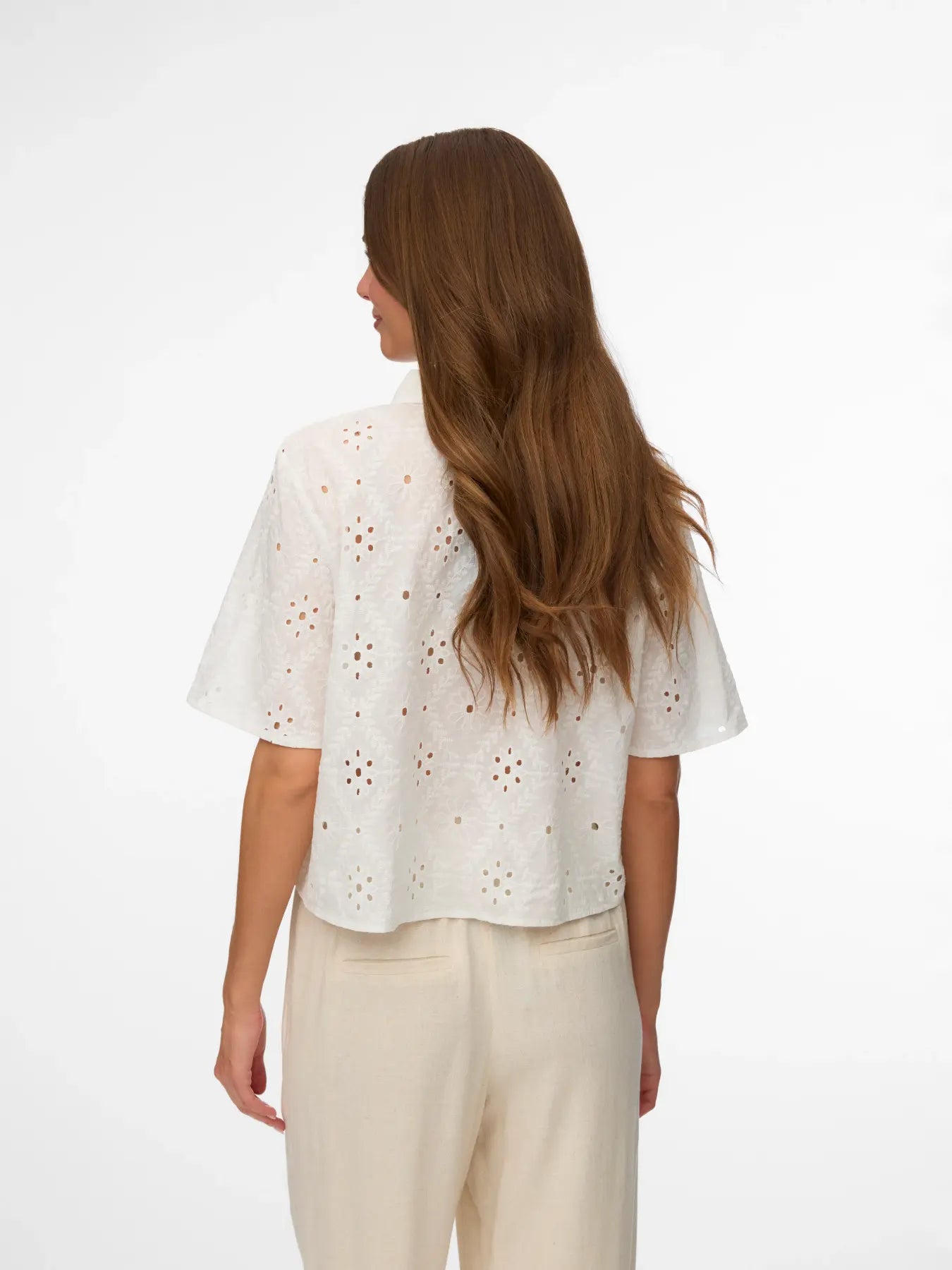 VMELIZA SHORT 2/4 SLEEVE SHIRT WVN NOOS-vit