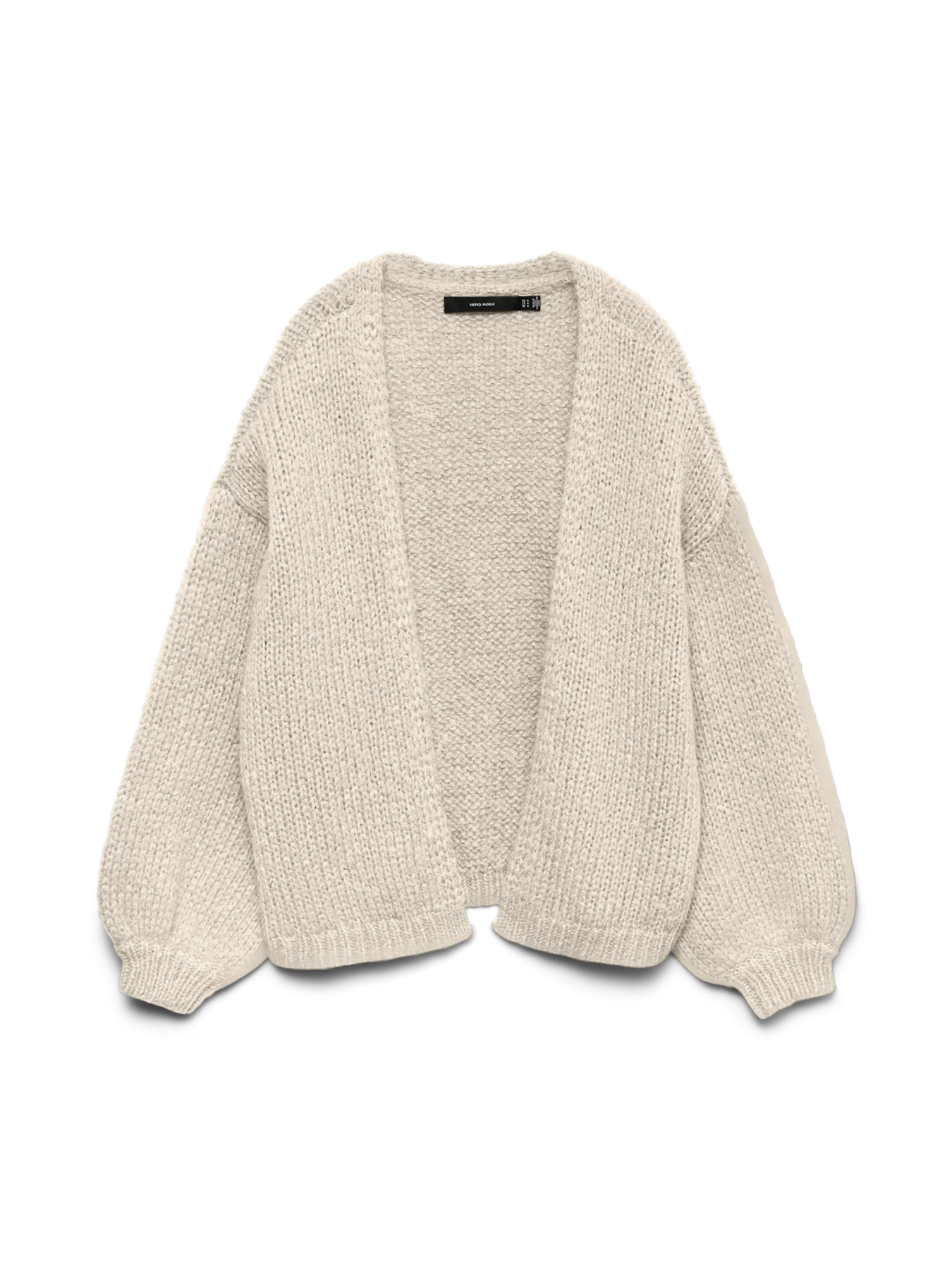 VMMAYBE LS OPEN CARDIGAN NOOS-birch
