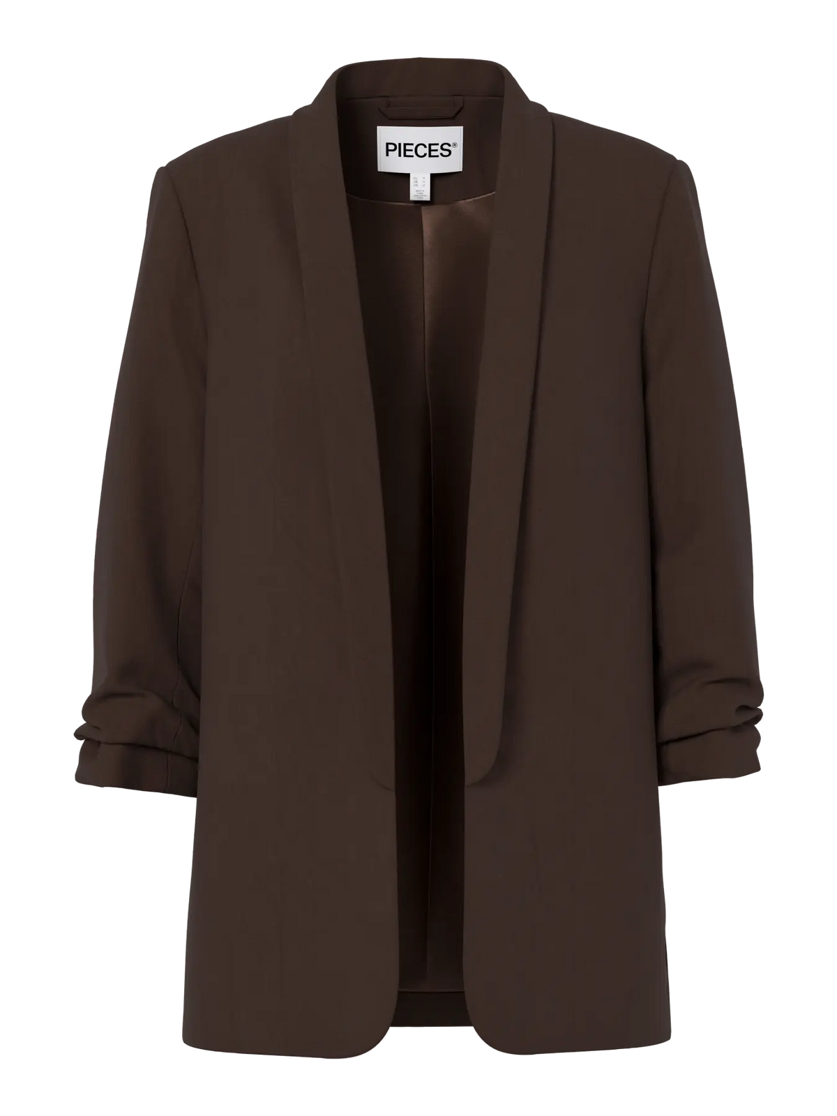 PCBOSELLA 3/4 BLAZER NOOS-BRUN